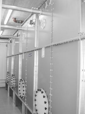 Beispielbild Innensilo Eckig Fließbett