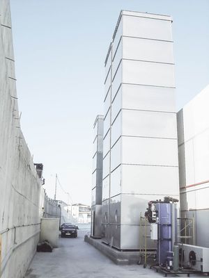 Beispielbild Außensilo eckig