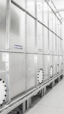 Beispielbild Innensilo Eckig Fließbett