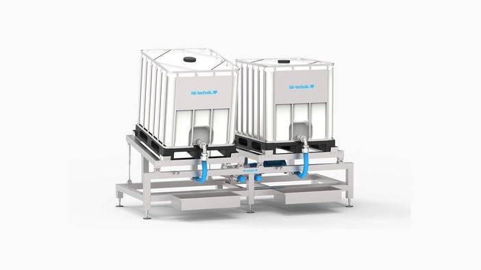 IBC dosing station horizontal