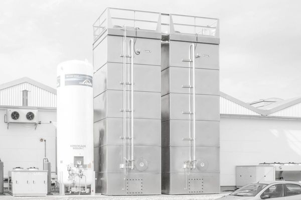 Beispielbild Außensilo eckig