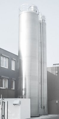 Beispielbild Außensilo rund